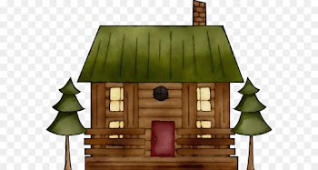 hut house cartoon roof shed
