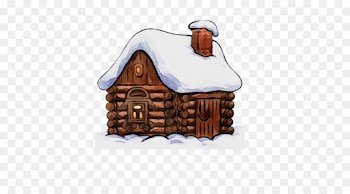 hut log cabin gingerbread house house roof
