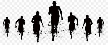 Hyderabad Marathon Running Sport Silhouette - Run silhouette 