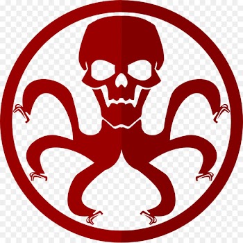 Hydra Captain America Viper Bucky Barnes Logo - caving bubble 