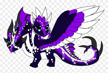 Hydratamer Hydra Baby Dragon By Stephdragonness - Purple Baby Dragon Png