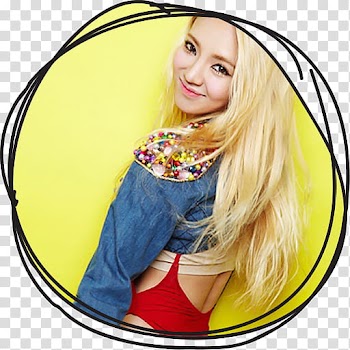 Hyoyeon IGAB Circle Lines Folder Icon , Hyoyeon , woman transparent background PNG clipart