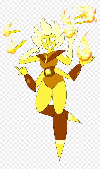 Hyper-destructive Fire Forged Force Of Nature She Will - Cartoon