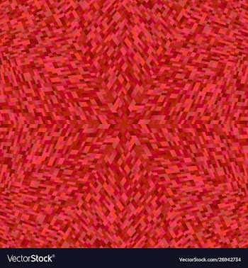 Hypnotic abstract colorful dynamic round tiled vector image