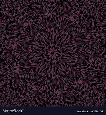 Hypnotic abstract round tile pattern mosaic vector image
