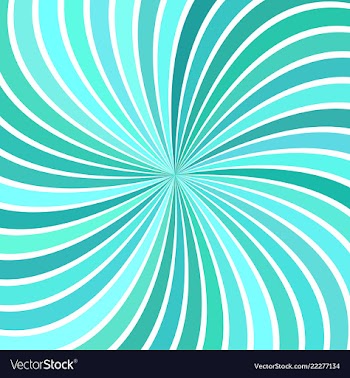 Hypnotic abstract spiral ray stripe background vector image