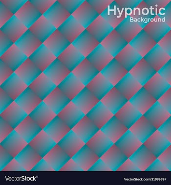 Hypnotic background vector image