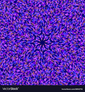 Hypnotic burst pattern background - circular vector image