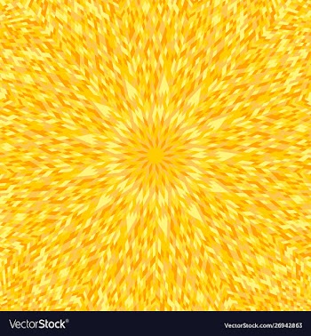 Hypnotic colorful abstract circular tiled mosaic vector image