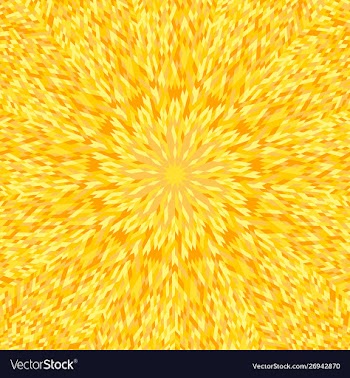Hypnotic colorful circular burst pattern vector image