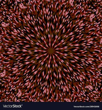 Hypnotic dynamic colorful circular burst pattern vector image