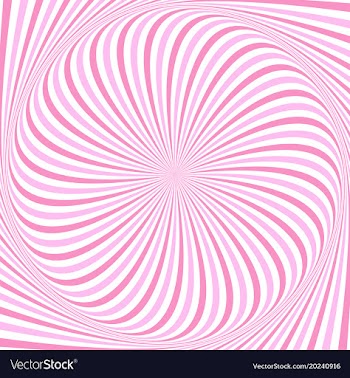 Hypnotic spiral ray background design vector image