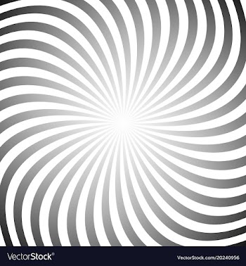 Hypnotic swirl background vector image