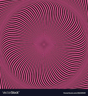Hypnotic swirling ray background - design vector image