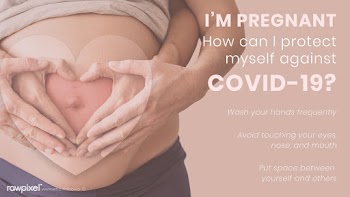 I'm pregnant how can I protect myself against COVID-19 social temp.. | Free  illustration - 2323191