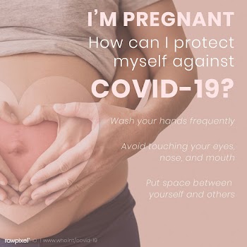 I'm pregnant how can I protect myself against COVID-19 social temp.. | Free  vector - 2323120