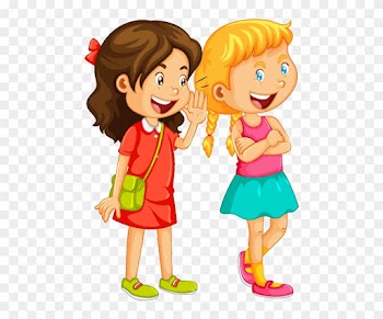 I've Been Struggling With Misophonia Since I Was About - Two Girls Talking Clipart
