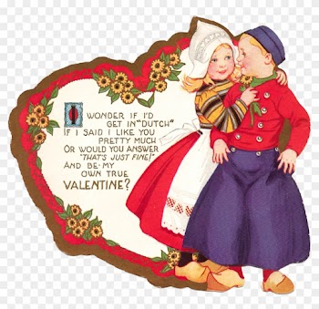 I've Given You A Blank Version Of The Digital Valentine - Vintage Valentine Couple