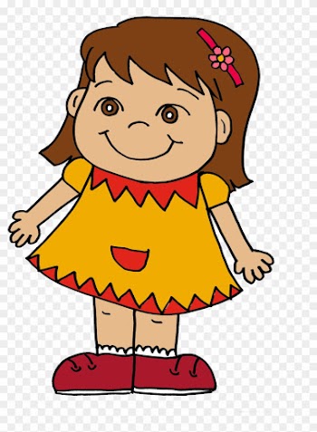 I Am Clipart - Girl Cliparts