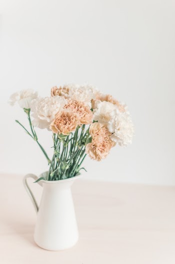 I bought these flowers for myself and I wanted to capture their beauty. Hope this is helpful for someone