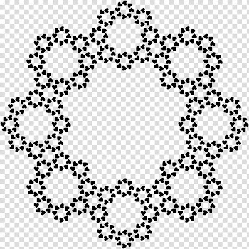 I Ching Bagua Divination, Black abstract transparent background PNG clipart