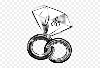 I Do Wedding Ring Foil Balloon 30" - Do Balloon