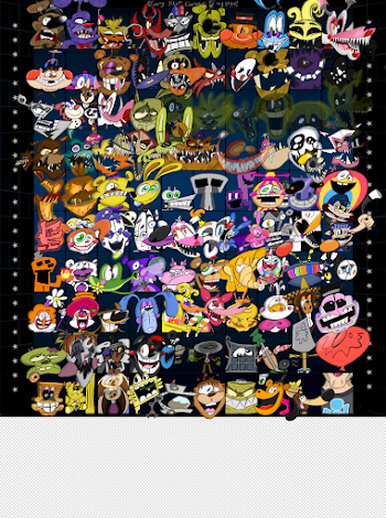 I Drew Almost Every FNaF Character: In My Style! : fivenightsatfreddys