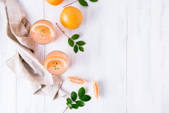 I love cocktails with fresh ingredients. Grapefruit is one of my favorite flavors in a cocktail. 