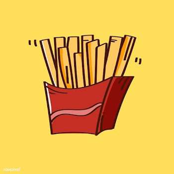 I love fries | Free stock vector - 1187062