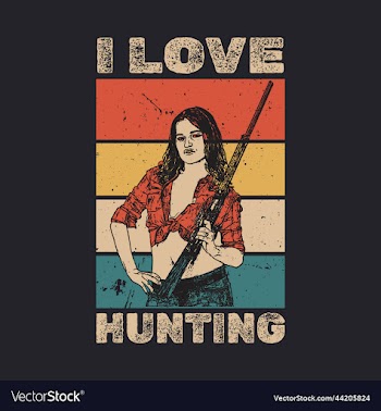 i love hunting t shirt design