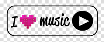 I Love Music Transparent Images