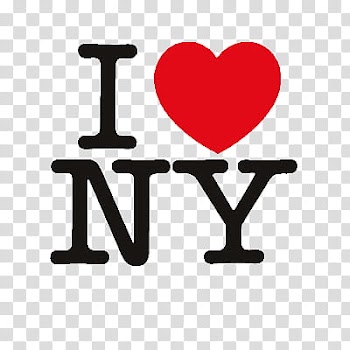 I love s, I heart NY logo transparent background PNG clipart