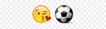 I Love Soccer Emoji - Fußball Der Liebe I Grußkarte