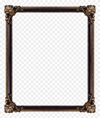 I Love Vintage Picture Frames And Am Constantly Adding - Metal Photo Frame Png