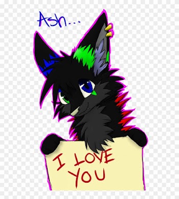 I Love You Ash By Fenrir Da Wolf - Wolf I Love You