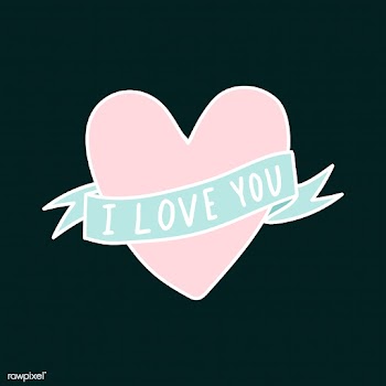 I love you heart vector | Free stock vector - 519687