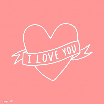 I love you heart vector | Free stock vector - 519743