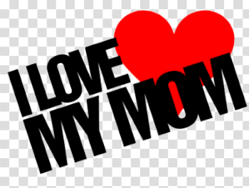 I Love You Mom Free PNG Image