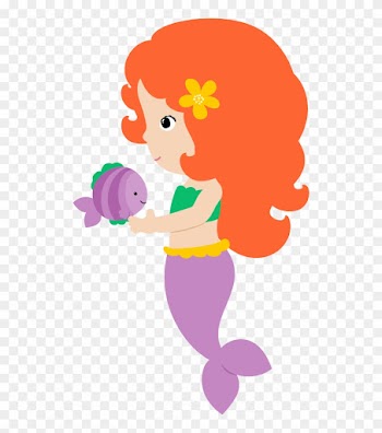 I Mermaids And Sealife - Mermaid Clipart