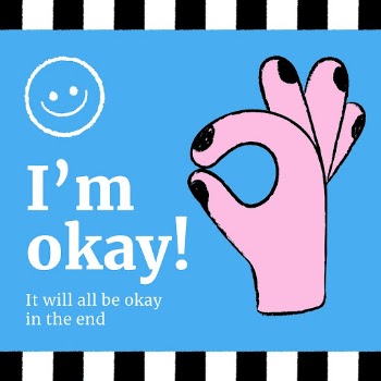 I&rsquo;m okay Instagram post template, | Free Vector Template - rawpixel
