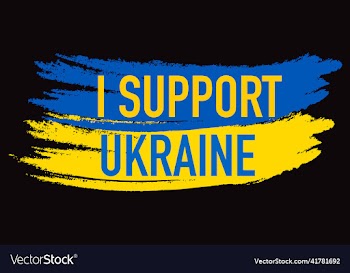 i support ukraine text