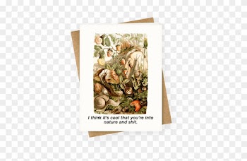 I Think It's Cool That You're Into Nature And Shit - Schnecken Und Schnecken Postkarte