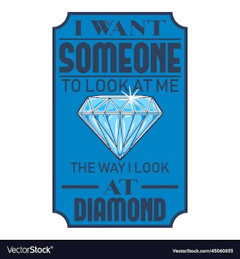 i want someone to look at me typography quote