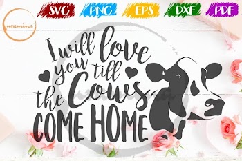 I Will Love You Valentine SVG PDF PNG