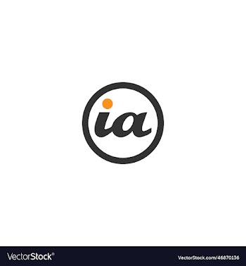 ia letter letter mark logo design