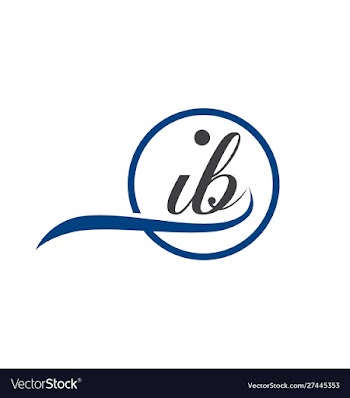 Ib logo vector image