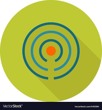 IBeacon vector image