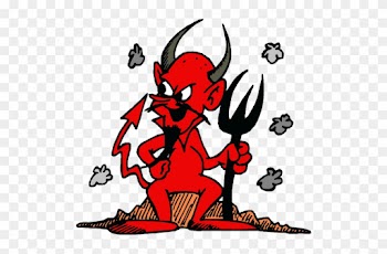 Iblis Smileys, English Phrases, Words, Devil, Granada, - Devil Clipart