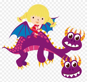 Ibo59hwfdadsbu - Girl Flying On A Dragon Graphic Iron On Transfer (pers