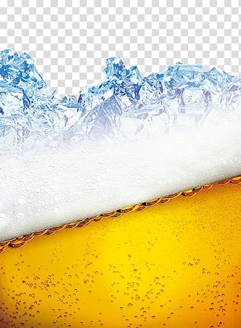 Ice beer Oktoberfest Blue Moon Ice cube, Oktoberfest ad elements transparent background PNG clipart